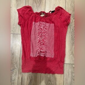 Joy Division tee shirt red size small